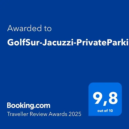 Lejlighed Golfsur-jacuzzi-privateparking-2bath-4bedroom-4tv-netflx-fastwifi